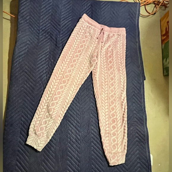 Source Unknown Pink Patterned Joggers - Picture 1 of 8